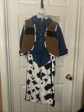 NWOT Kids Sheriff Cowboy Costume 5-6